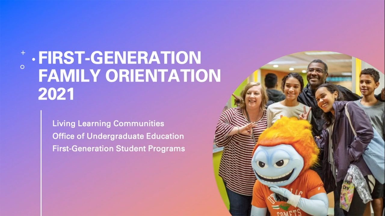 Families - UT Dallas First-Generation Student Programs - The University ...